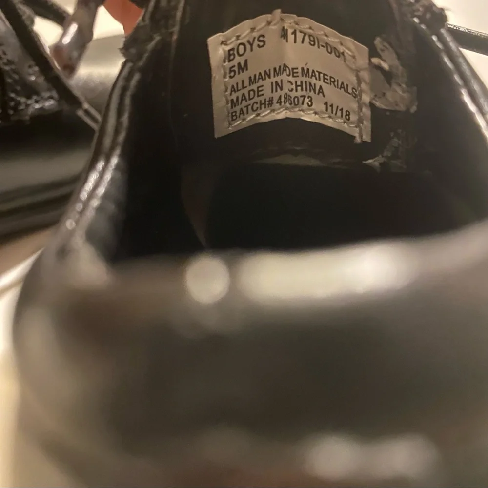Boy Dress Shoes Black